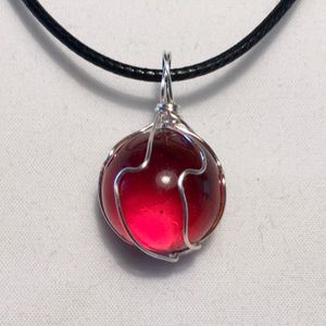 Marble Pendant Necklace